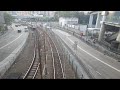 【紅色火災危險警告信號生效】港鐵輕鐵（路綫614）第四期列車（1129）駛離元朗站二台