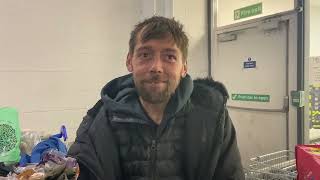 UK: HOMELESS - RYAN AGE 37 (PART 2) LONELY.