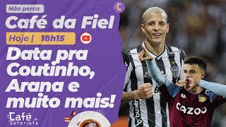 Café da Fiel: Corinthians tem data para Coutinho l Bastidores de Arana l 50% ou 40% de Yuri Alberto?