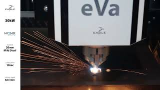 30kW 20mm Mild Steel Technology series: MyEMIX Fiber laser cutting | Eagle Lasers