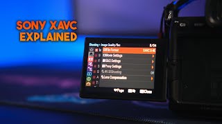 Sony XAVC Formats Explained