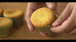 Castella cupcakes, small but delicious