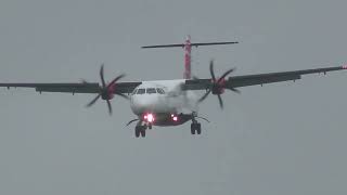 Loganair ATR72-600 LM51 Aberdeen to Dublin Airport 27/08/2023