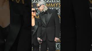 Kourtney Kardashian, Travis Barker make out on the Emmys 2024 red carpet #shorts