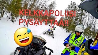 SKI DOO 600RS TESTAILUA | POLIISI PYSÄYTTÄÄ!