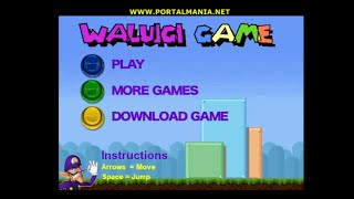 Waluigi Game (Flash game) Walkthrough