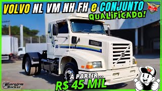 MELHORES OFERTAS 10 VOLVO NH NL VM e CONJUNTO COMPLETO QUALIFICADO BARATO À PARTIR DE 45 MIL #volvo