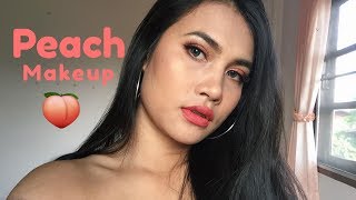 Peach Makeup Look แต่งหน้าโทนพีชๆ ง่ายๆ