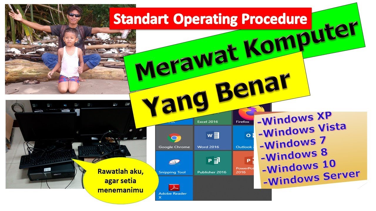 Cara Merawat Pc Komputer Yang Benar - YouTube