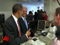 Raw Video Obama and Biden Go on Burger Run