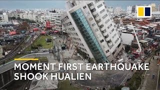 Taiwan earthquake 2018: panic and fear as first deadly quake hit Hualien