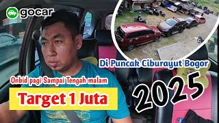 vlog Onbid grabcar gocar Maxim Jabodetabek Target 1 Juta , Sampai Cibaruyut Bogor #gocar #grabcar