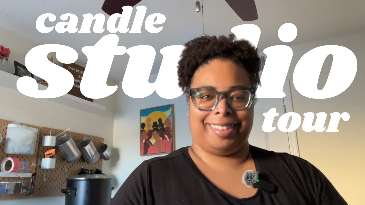 Candle Studio Tour Vlogmas Ep 6 Youtube