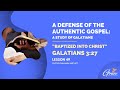 Baptized Into Christ | Lesson 49