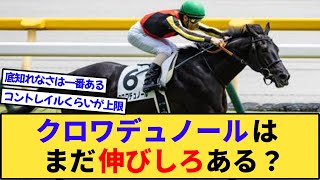 【競馬】クロワデュノールはまだ伸びしろある？