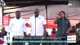 We Have a Campaign to Run, Don't Go to Parliament – Mahama to NDC MPs