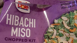 Hibachi Miso Chopped Kit Dole Review 🥗