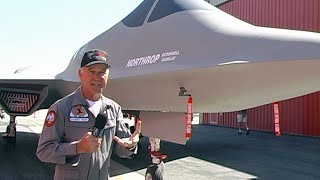 YF-23 PAV2 First Flight and Walk Around by Test Pilot Jim Sandberg