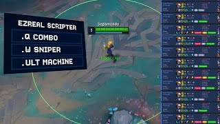 SCRIPTING EZREAL GOES FULL AIMBOT MODE 🎯 YOU CAN’T DODGE THIS KDA 20⧸7⧸12