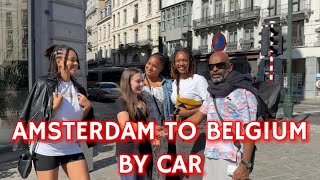 Amsterdam to Belgium By Car | Exploring Belgium City #amsterdam #travel #viralvideo #shorts #europe