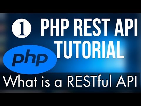 PHP REST API Tutorial (Step By Step) 1 – What is a REST API Project setup