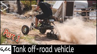 Project 086 | Making a track drive trike #1