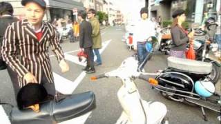 MODS MAYDAY TOKYO　２０１０　モッズ　メーデー　東京　scooter run