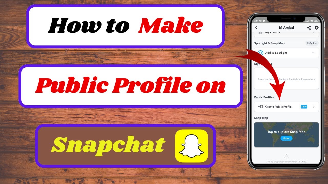 How To Make Public Profile On Snapchat|create Public Profile Snapchat ...