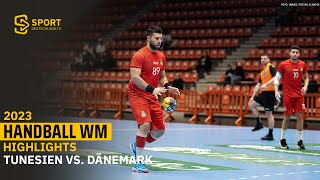 Tunesien kann sich in der Gruppenphase nicht gegen Dänemark durchsetzen | SDTV Handball