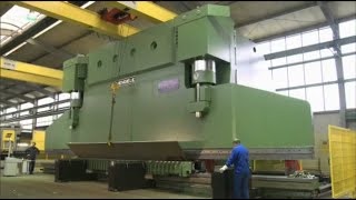 The World's Largest Press Brake Production Process. How Press Work In Heavy Industrial Production