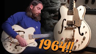 Nathaniel Plays an Incredible 1964 Gretsch White Falcon!