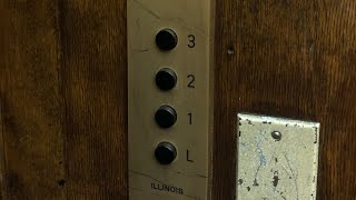 X-Mas Countdown, Day 3/5: Vintage Otis/Illinois Elevator @ 3120 N Sheridan - Chicago, IL.