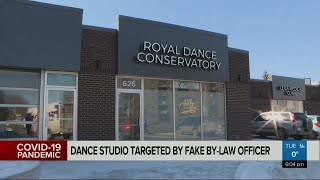 Dance studio targeted by fake by-law officer