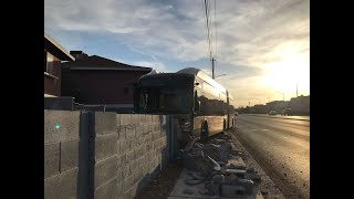 RTC bus crashes into Las Vegas apartment complex; wall has yet to be replaced one month later