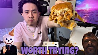 WHAT IS THIS?? | Trying Snoop Dogg Munchie Meal From Jack In The Box Review