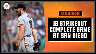 Carlos Rodón Throws Complete Game and Strikes Out 12