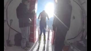 Maruša Ferk - GoPro, Lake Louise start DH training