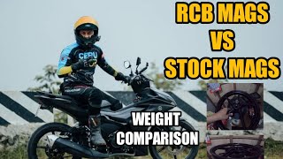 SNIPER 155 VVA | RCB MAGS UPGRADE | DIY INSTALLATION | STOCK MAGS VS RCB MAGS WEIGHT COMPARISON