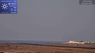 🟢 9.2.2025 LIVE LANZAROTE AIRPORT - CLOSEST WEBCAM - Nighttime   58