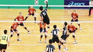 【JOCバレーボール2019】男子準決勝 熊本選抜vs香川選抜 第３セット  第33回全国都道府県対抗中学バレーボール大会