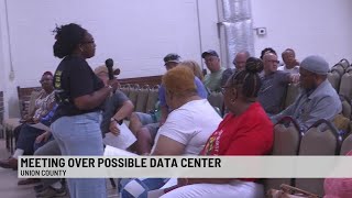 Union County residents express concerns over potential data center project