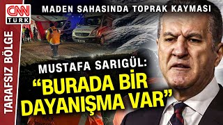Maden Alanında Heyelan! Mustafa Sarıgül: 10 Milyon Metreküp Toprak Diyoruz, Gerçekten Kolay Değil"