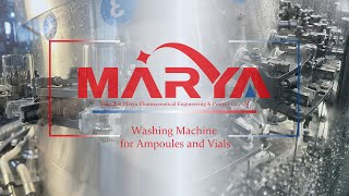 Marya Pharmaceutical Ampoule Washing Machine For Ampoule Washing Filling Sealing Line Manufacturers