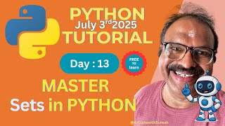 Python Day 13: Sets Explained with Examples | Python for Beginners Series