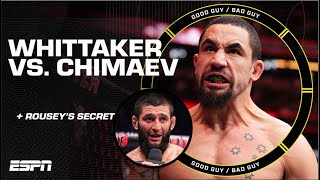 Robert Whittaker vs. Khamzat Chimaev in Saudi + Ronda Rousey’s Secret | Good Guy