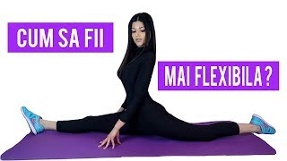 CUM SA FII MAI FLEXIBILA ?/  EXERCITII DE STRETCHING ACASA/ Total Body Stretch [HD]