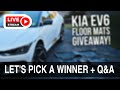 Kia EV6 3D Mats USA Floor Mats Giveaway - Let's Pick a Winner! + Q&A