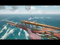 sinking streamers in hourglass sea of thieves