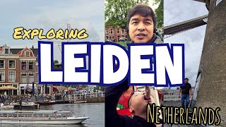 EXPLORING THE DUTCH TOWN OF LEIDEN | HOLIDAY INN LEIDEN OVERNIGHT STAY | CANAL TOUR