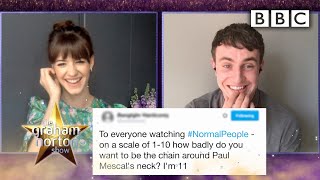 Normal People stars shock by weird viral fame | The Graham Norton Show - BBC